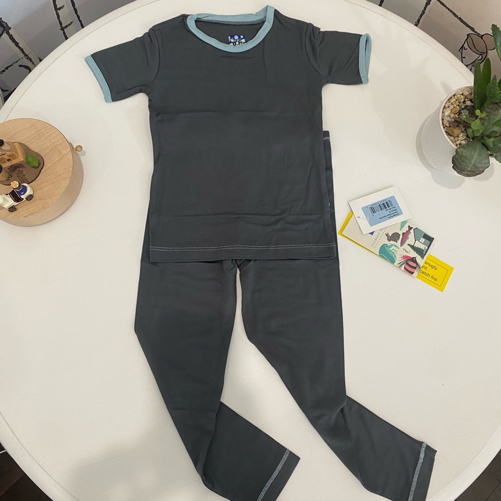Kickee Pants short sleeve pj set